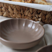 Mat Toprak Taupe Sirius Çerezlik / Sosluk 12cm 6 Adet