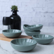 Mat Yeşil Sirius Çerezlik / Sosluk 12cm 6 Adet