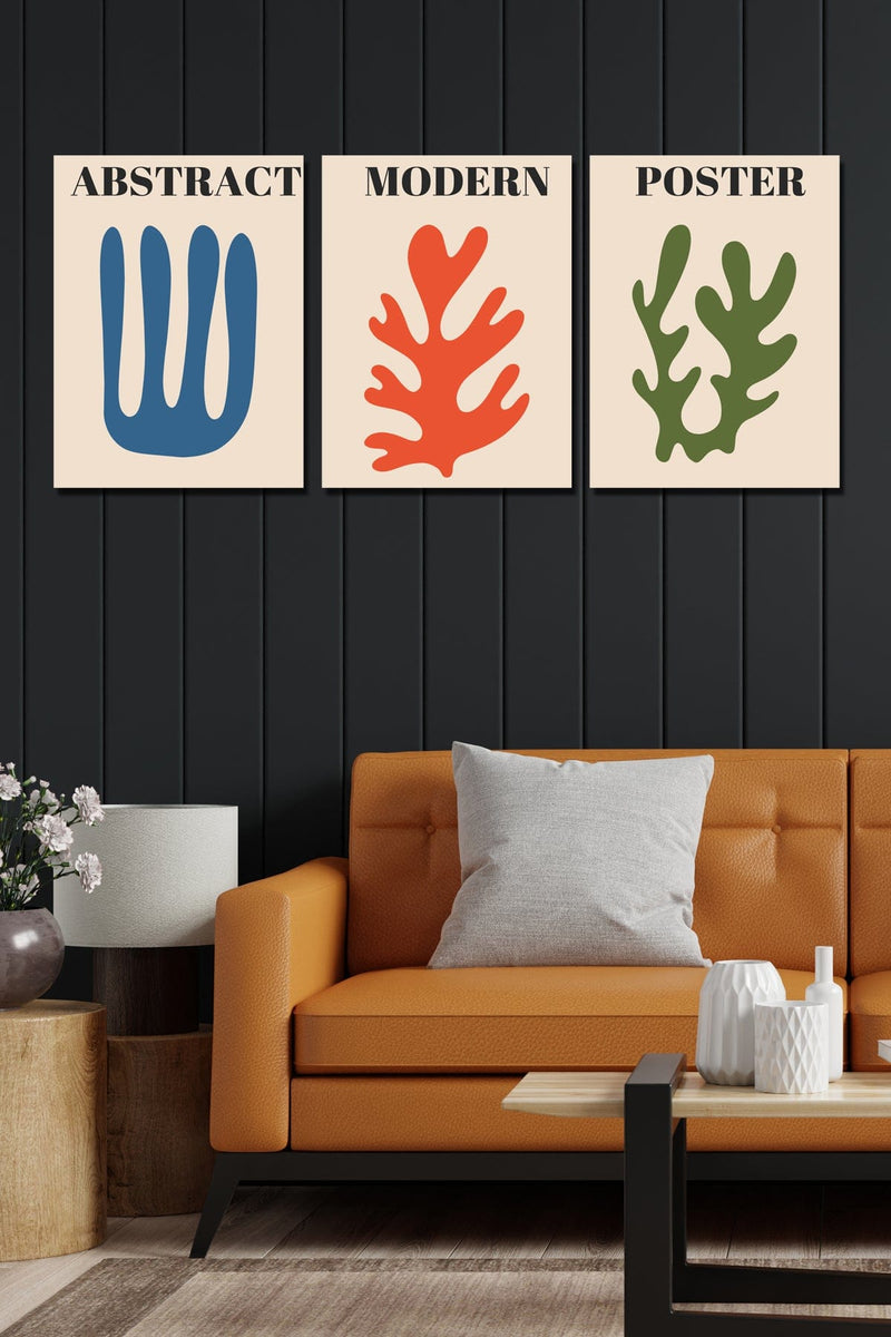 Matısse 3lü Tablo Seti Bonvagon