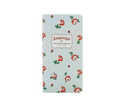 Mavi Çiçekli Defter Bonvagon