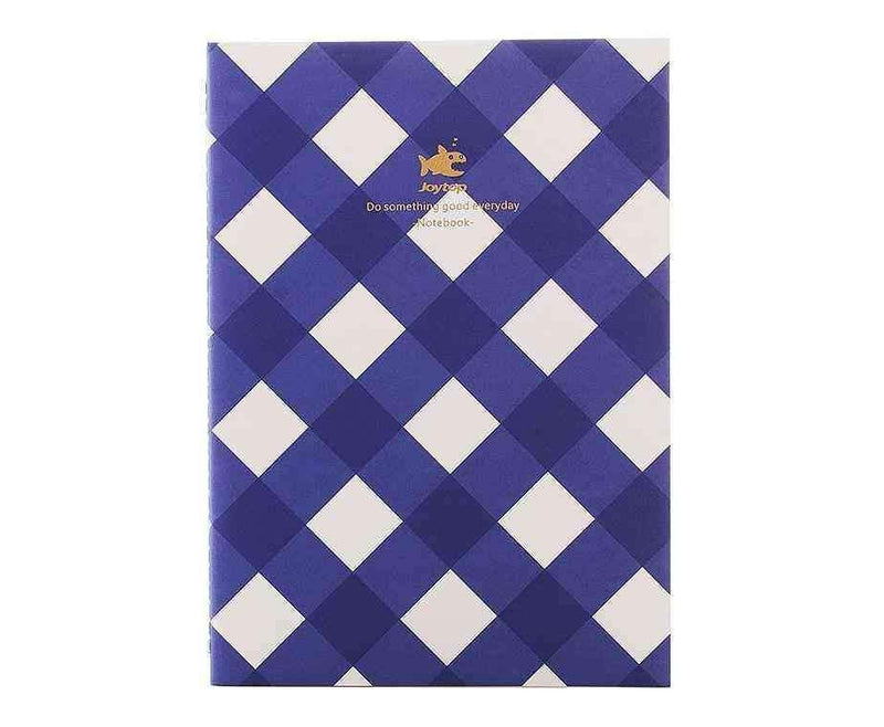 Mavi Kareli B5 Çizgili Defter Bonvagon