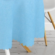 Mavi Pembe Ananas Desenli Modern Leke Tutmaz Masa Örtüsü Bonvagon