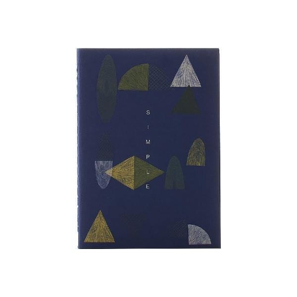 Mavi Piramit A6 Defter Bonvagon