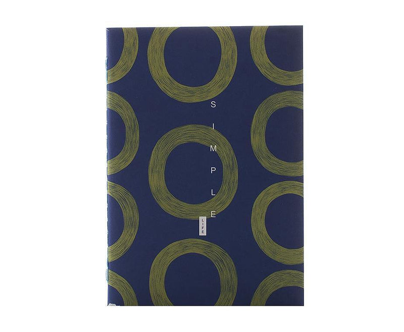 Mavi Yuvarlak A6 Defter Bonvagon