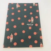 Mayolu Kız Puantiyeli B5 Çizgili Defter Bonvagon