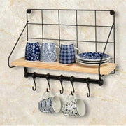 Metal Askılıklı Kahve Köşesi Rafı Bonvagon