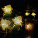 Metal Örgülü Çam Ağacı Şeklinde Günışığı Şerit Led Işık Zinciri Bonvagon