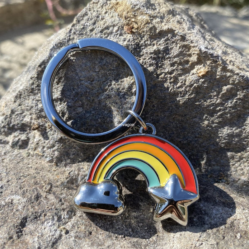 Gökkuşağı Anahtarlık Bonvagon Metalmorphose