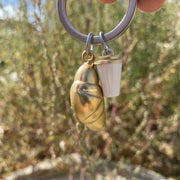 Kruvasan & Kahve Fincanı Anahtarlık Bonvagon Metalmorphose