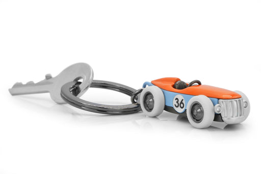 Vintage Yarış Arabası Anahtarlık Bonvagon Metalmorphose