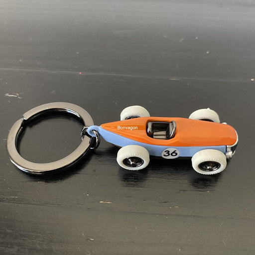 Vintage Yarış Arabası Anahtarlık Bonvagon Metalmorphose