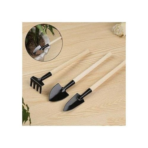 Mini Ahşap Hobi Bahçe Seti 3 Parça Bonvagon