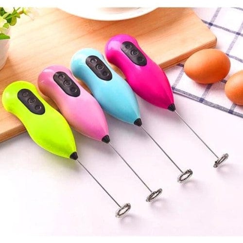 Mini Blender Pilli Süt Köpürtücü ve Yumurta Çırpıcı Bonvagon