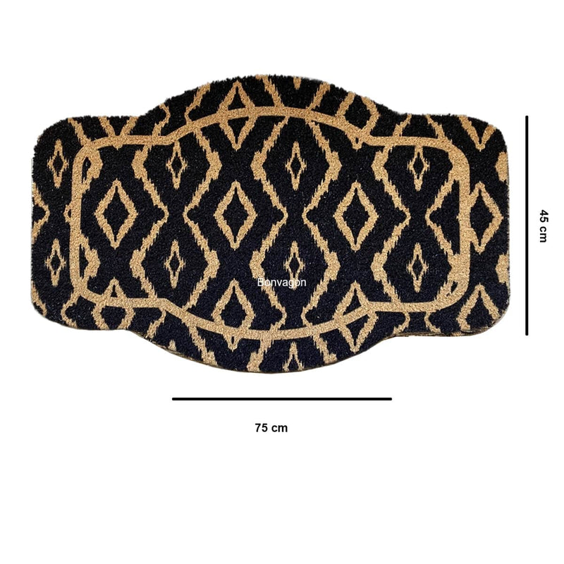 Misafir 45x75cm Doğal Koko Hindistan Cevizi Kapı Önü Paspas Gestern Bonvagon