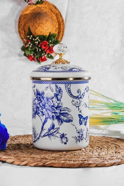 Miss Blue Life Emaye 15 Cm Kavanoz Bonvagon