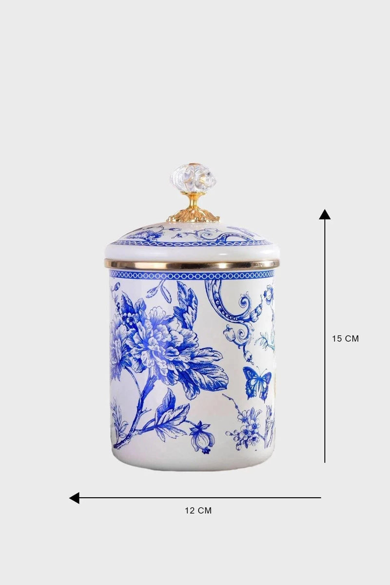 Miss Blue Life Emaye 15 Cm Kavanoz Bonvagon