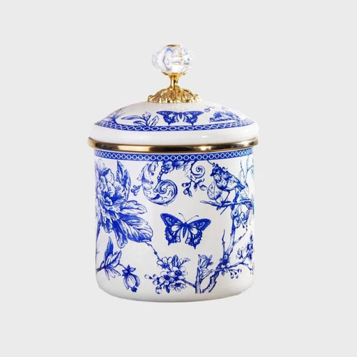 Miss Blue Life Emaye Orta Boy Kavanoz 12 Cm Bonvagon