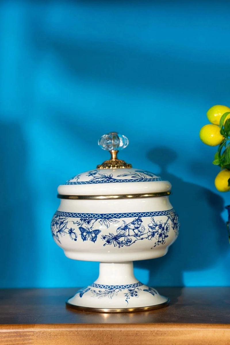 Miss Blue Life Emaye Şekerlik Bonvagon