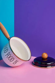 Miss Motto Rafadan Yumurta Ve Sos Tavası Desenli Emaye 12cm 750ml Bonvagon