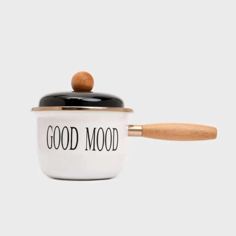 Miss Motto Rafadan Yumurta Ve Sos Tavası Desenli Emaye 12cm 750ml Bonvagon