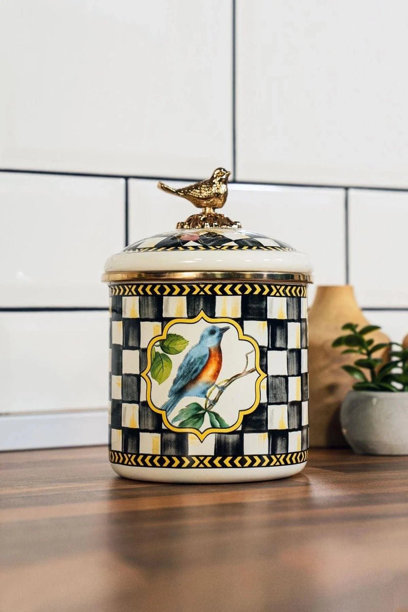 Miss Paradise Emaye Orta Boy Kavanoz 12 Cm Bonvagon