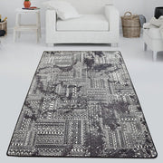 Misto Dijital Baskılı Halı, Kaymaz Taban, Yıkanabilir Bonvagon