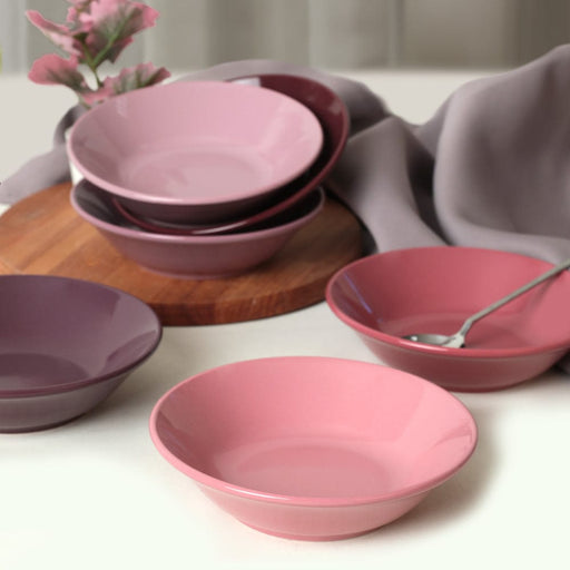 Mixed Hitit Yemek Tabağı 18cm 6 Adet Bonvagon