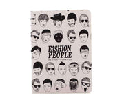 Moda İnsanlar Beyaz Defter 105x142mm Bonvagon