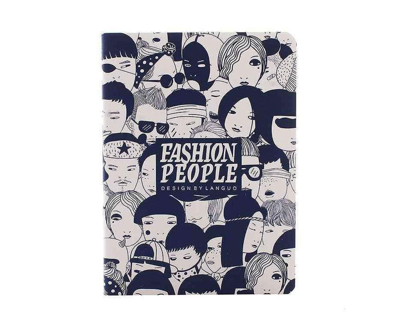 Moda İnsanlar Mavi Defter 105x142mm Bonvagon