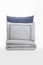 Modeline Nitsa Lacivert Tek Kişilik Nevresim Takımı Bonvagon