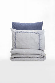 Modeline Ranforce Nevresim Takımı Çift Kişilik Nitsa Lacivert Bonvagon