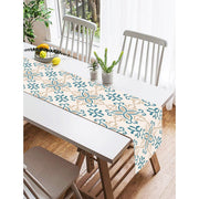 Modern Motifli Dijital Baskılı Dekoratif Süet Runner