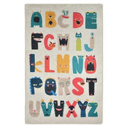 Monsters Yıkanabilir Antibakteriyel Çocuk Halısı, Kaymaz Taban, Yıkanabilir Bonvagon