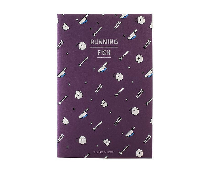 Mor Balıklı A5 Defter Bonvagon