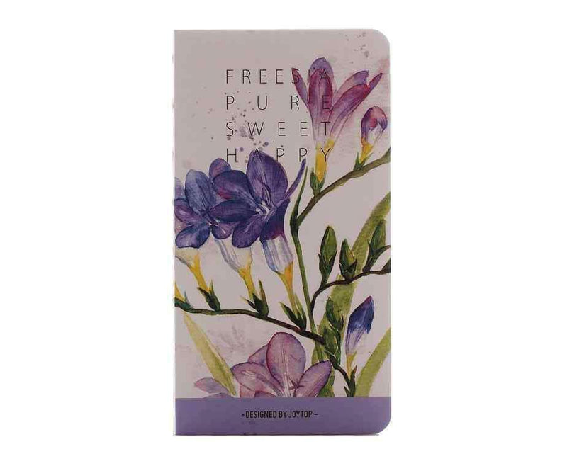 Mor Çiçekli H5 Defter Bonvagon