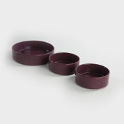 Mor Stackable Salata/Çerez Seti 3 Parça