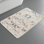 Morea Dijital Baskılı 40x60cm Banyo Paspas ve Halısı, Kaymaz Taban, Yıkanabilir Bonvagon