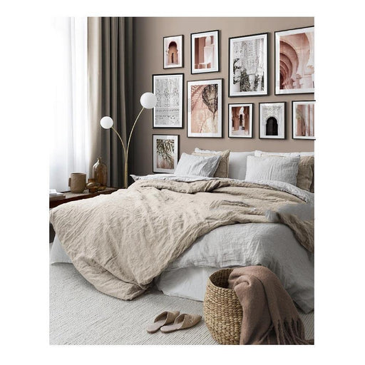 Morroccan Love 10 Parça Çerçeve Görünümlü Ahşap Tablo Seti Bonvagon