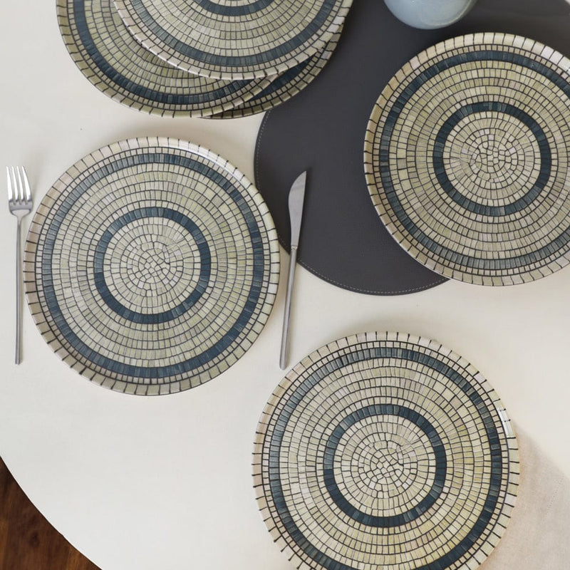 Mosaic Marvels Servis Tabağı 28 cm 6 Adet Bonvagon