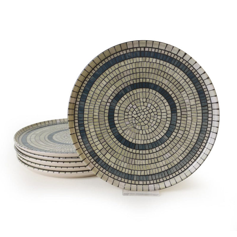 Mosaic Marvels Servis Tabağı 28 cm 6 Adet Bonvagon