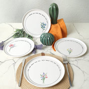 Motto Bloom Nordıc Pasta Tabağı 22 cm 4 Adet Bonvagon