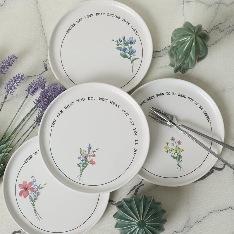 Motto Bloom Nordıc Pasta Tabağı 22 cm 4 Adet Bonvagon