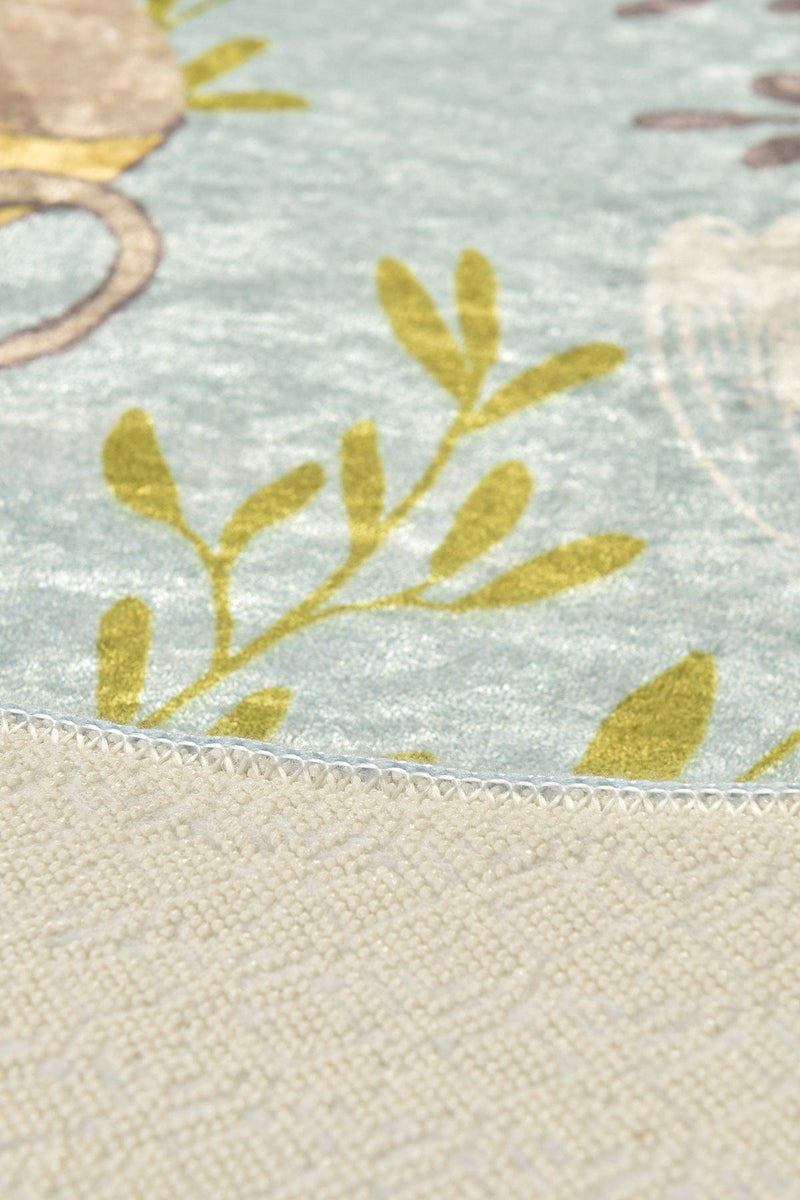 Mug Dijital Baskılı Halı, Kaymaz Taban, Yıkanabilir Bonvagon