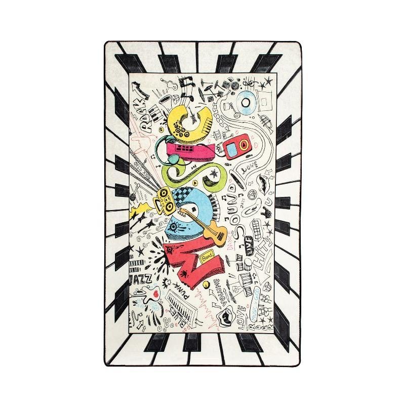 Music in You Çocuk Halısı, Kaymaz Taban, Yıkanabilir Bonvagon