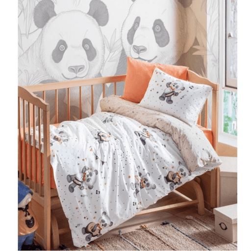 Musico Oranj Bebek Nevresim Takımı Bonvagon