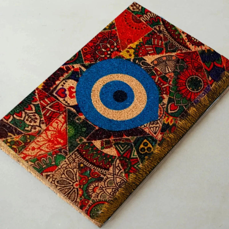 Nazar Doğal Koko Hindistan Cevizi Kapı Önü Paspas 60x40cm Bonvagon