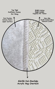 New Year Elf Let It Snow Dijital Baskılı Yuvarlak Banyo Halısı, Kaymaz Taban, Yıkanabilir Bonvagon