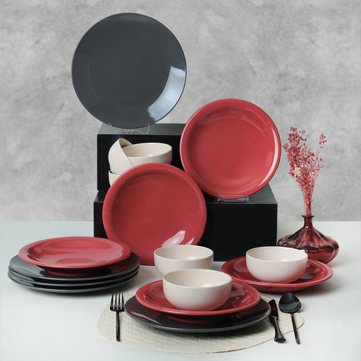 Noble Mix Yemek Takımı 18 Parça 6 Kişilik