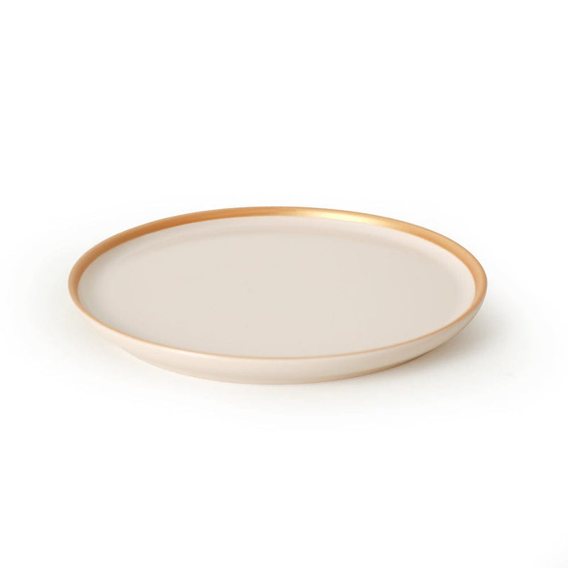 Nordic Gold Mat Krem Pasta Tabağı 22cm 6 Adet - 950 Bonvagon