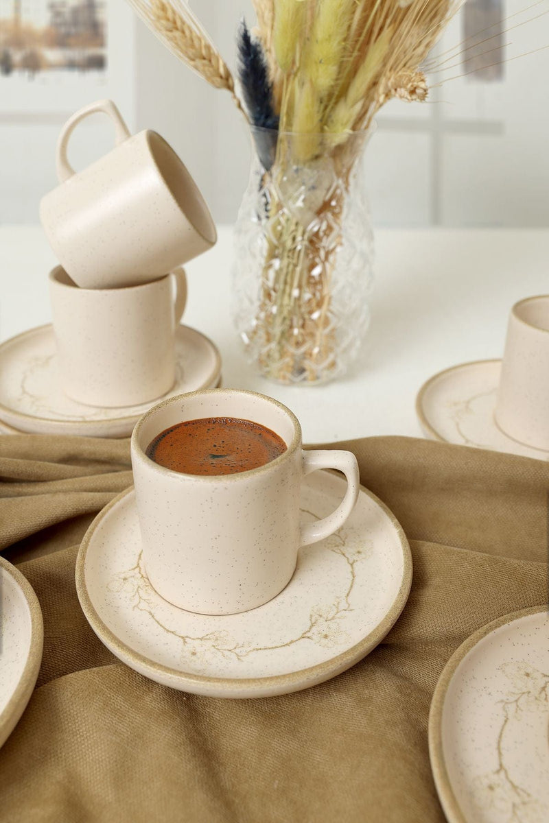 Nordic Kahve Takımı 12 Parça, 6 Kişilik Bonvagon